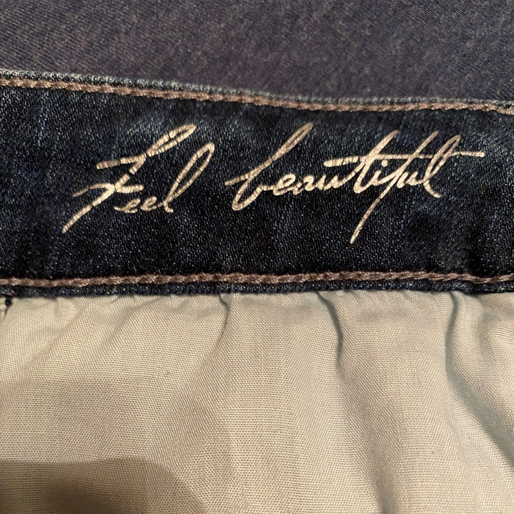 White House Black Market 6R bootcut blue jeans - Picture 4 of 5